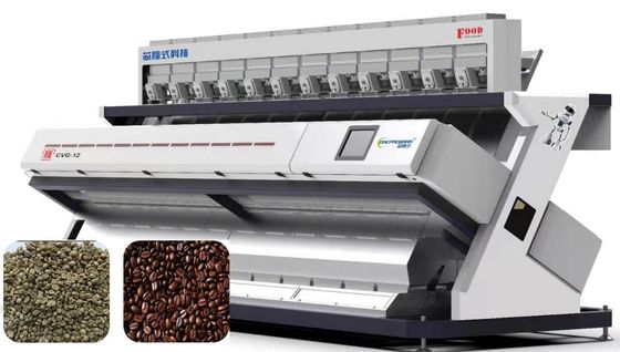 calidad  768 Channels Coffee Bean Color Sorter Machine With Altera Processor / CCD Camera fábrica
