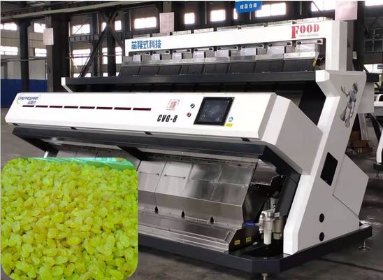 calidad  512 Channels Nuts Color Sorter 4-9 T/H Automatic Fault Detection Raisin Processing Machine fábrica