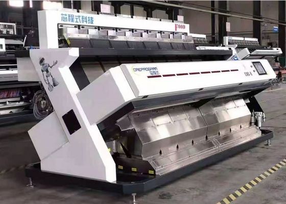 8 canales inclinados	Exactitud de la máquina 99,9% del clasificador del color del ajo con la cámara a todo color del RGB