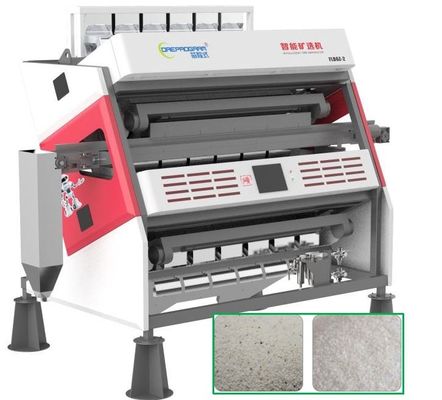 Flexible Removal Quartz Color Sorter 70 / 120 Mesh  Mineral Powder Sorting Machine
