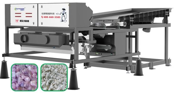 Precise Removal Quartz Color Sorter Machine With CCD Camera