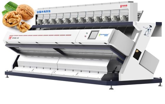 Infrared Walnuts Sorting Machine 8.3Kw Precise Target Positioning 220V 50Hz
