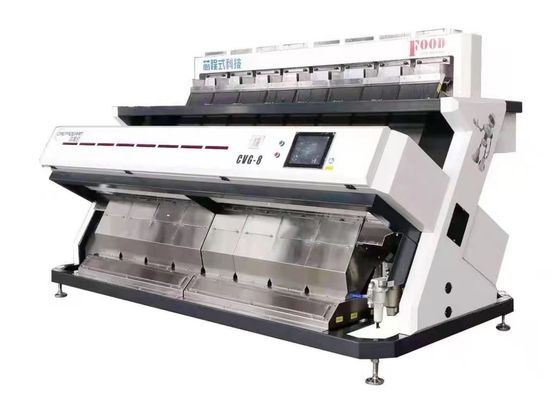 LED Source 8 Chute Cashew Color Sorter High Resolution